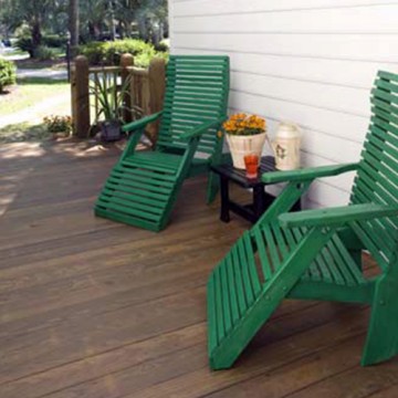 Pressure-Treated Wood Deck