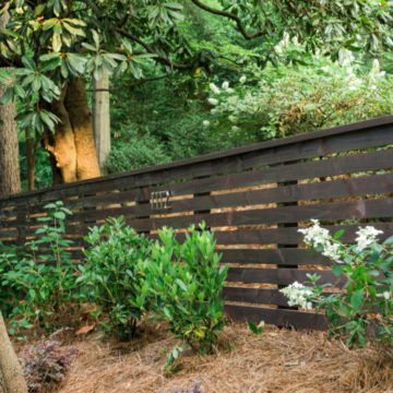 Elegant Pressure-Treated Southern Pine Wood Fence