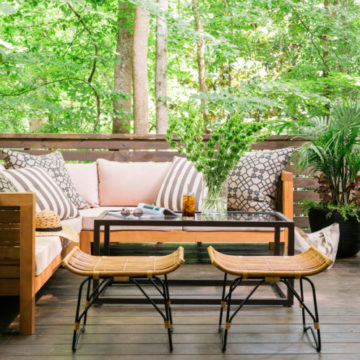 Pressure-Treated Wood Deck