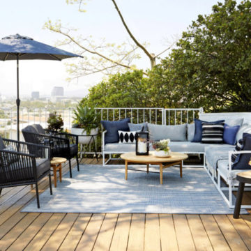 Refurbished Redwood Deck