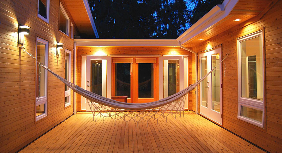 Seamless Wood Decking and Siding