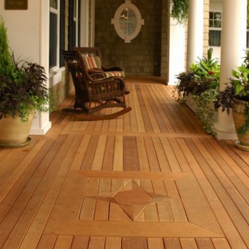 Beautiful Cedar Porch