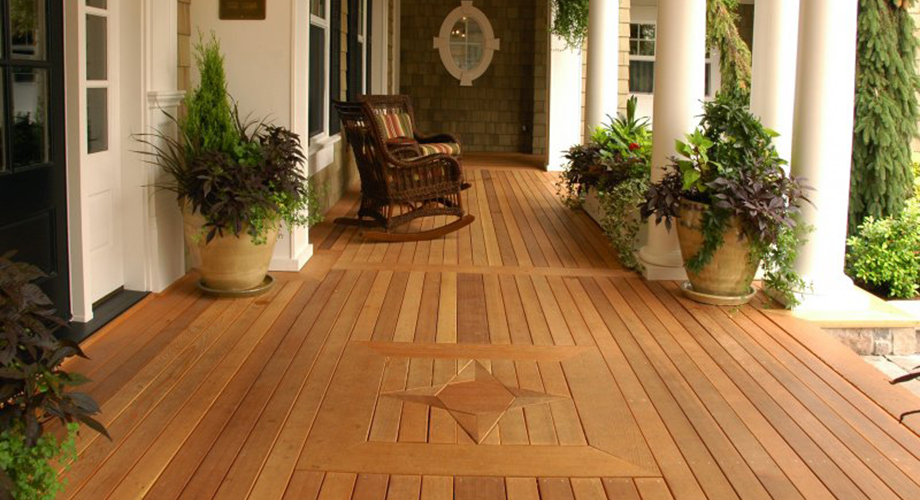 Beautiful Cedar Porch