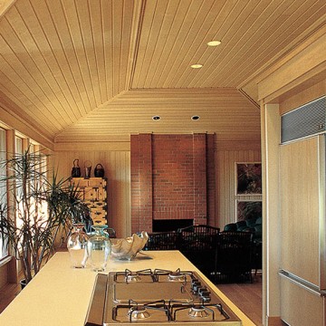 Dynamic Hem-Fir Kitchen