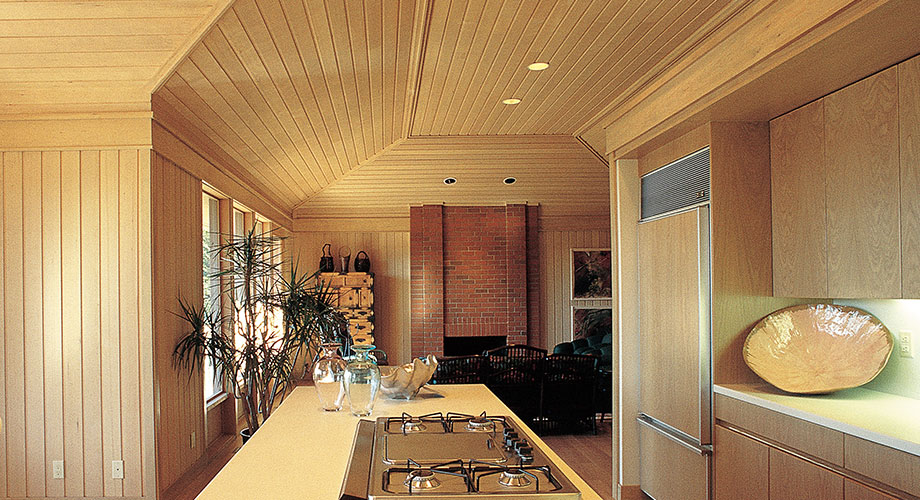 Dynamic Hem-Fir Kitchen