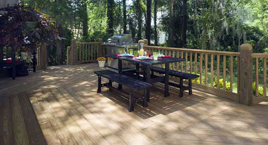 Pressure-Treated Picnic Table