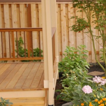 Cedar Board-on-Board Fence