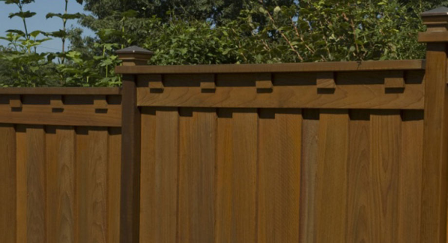 Cedar Board-on-Board Fence