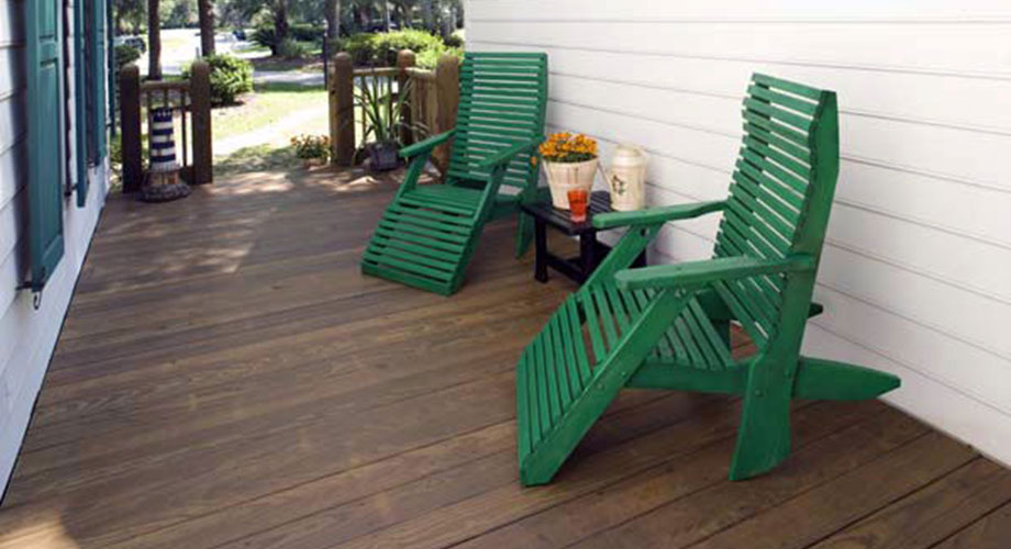 Pressure-Treated Adirondack Chairs
