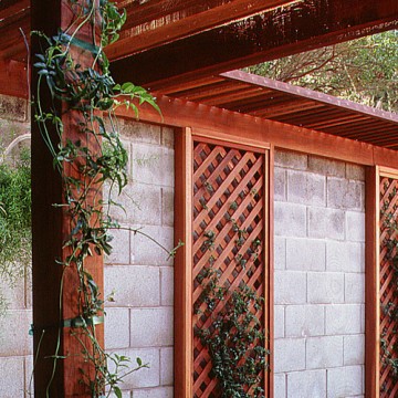 Redwood Shade Structure