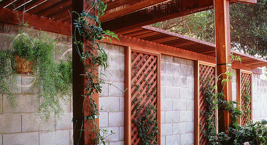 Redwood Shade Structure