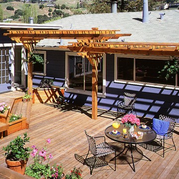 Redwood Shade Structure