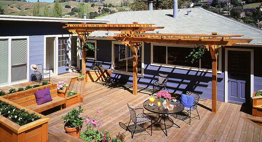 Redwood Shade Structure