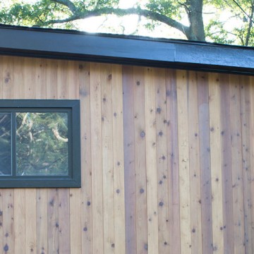 Mid-Century Modern Vertical Siding