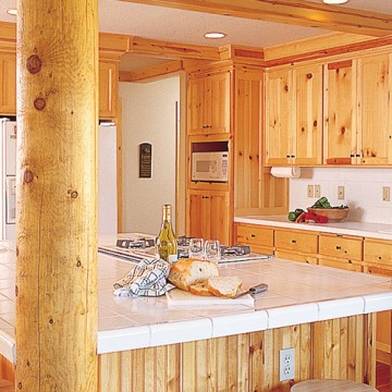 Ponderosa Pine Cabinets