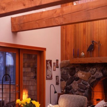 Cozy Cedar Paneling