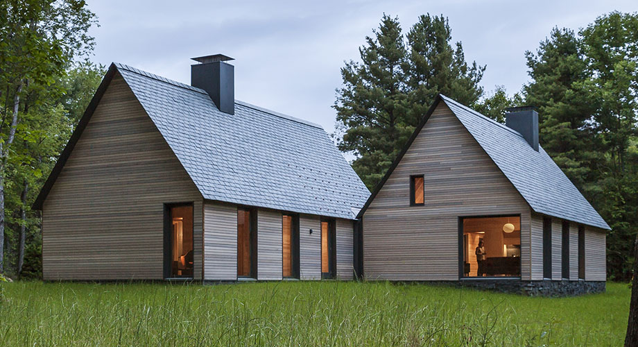 Grey Patina Cedar Siding