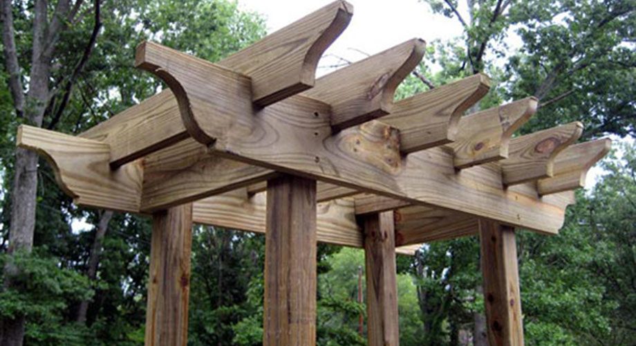 Pressure Treated Garden Arbor