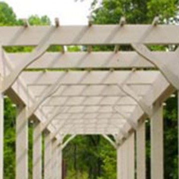 Pressure-Treated Arbor