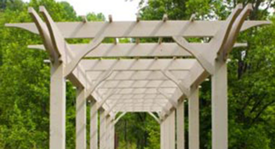 Pressure-Treated Arbor