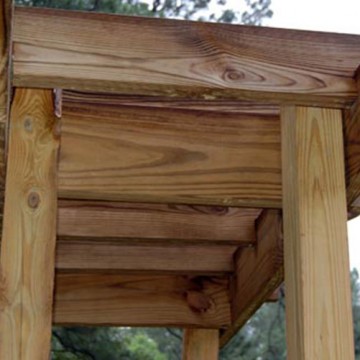 Pressure Treated Garden Arbor