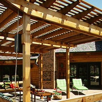 Windsor Redwood Shade Shelter