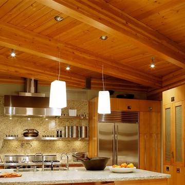 Natural Wood Ceiling