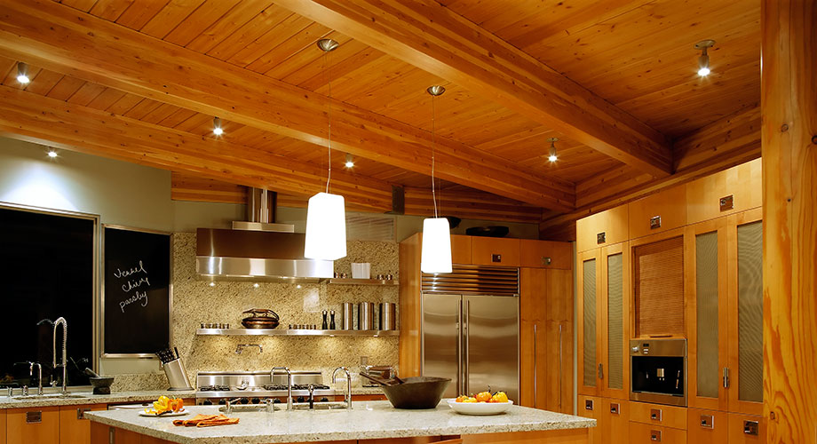Natural Wood Ceiling