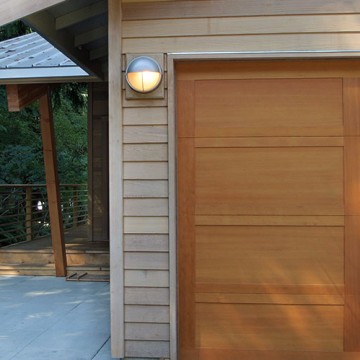 Classic Cedar Garage Door