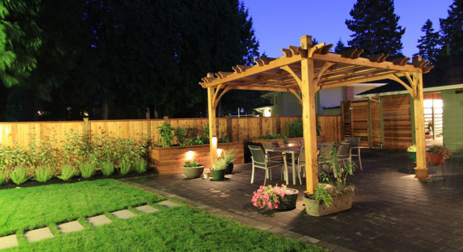 Gothic Cedar Pergola