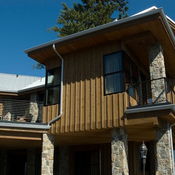 Cedar Board & Batten Siding