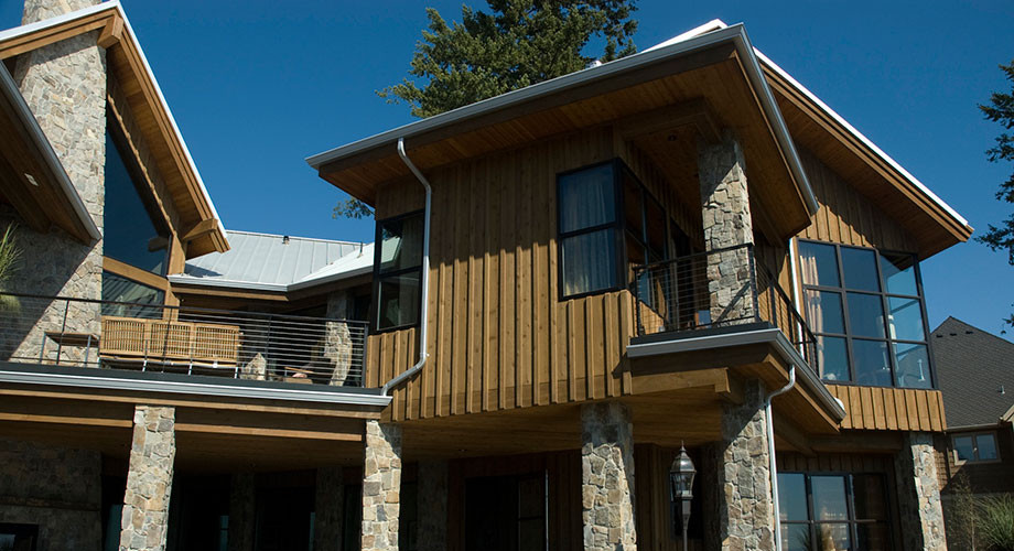 Cedar Board & Batten Siding