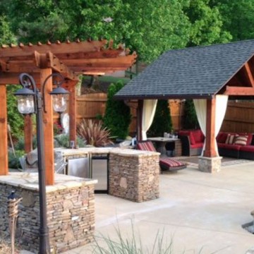 Cedar BBQ Cover