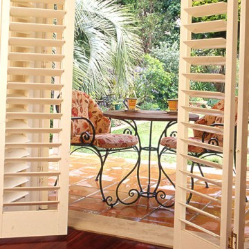 Wooden Door Shades