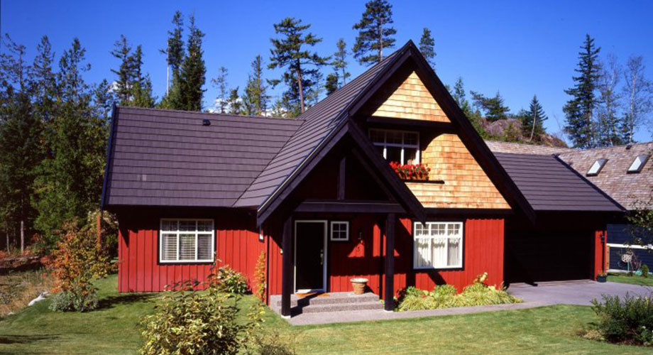 Colorful Shingle & Board & Batten Siding
