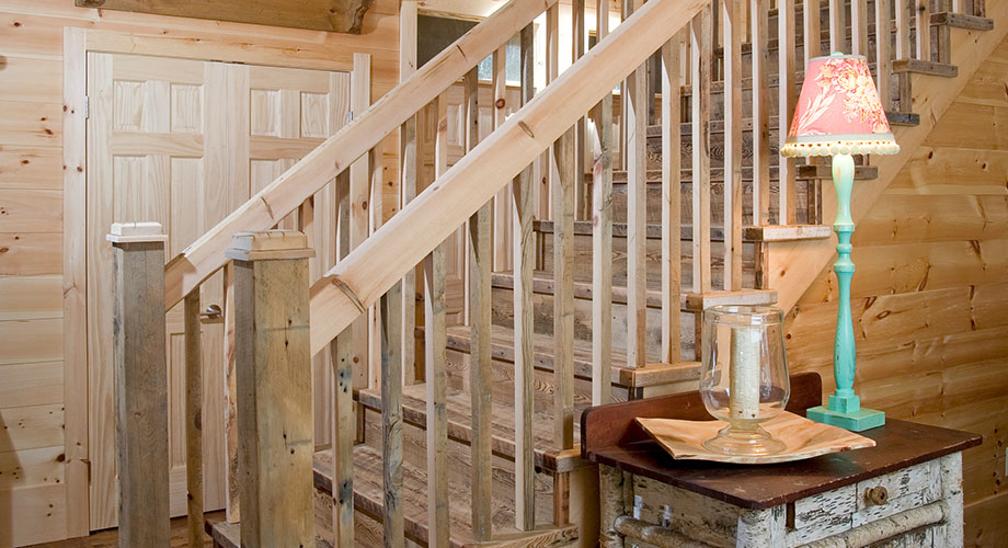 Eastern White Pine Baluster Railing