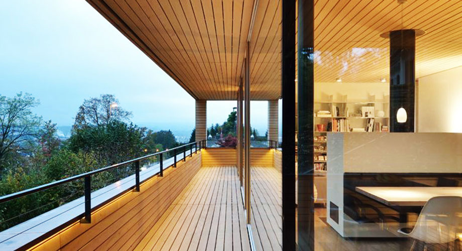 Seamless White Pine Siding